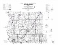 Harrison County Map, Crawford County 1990